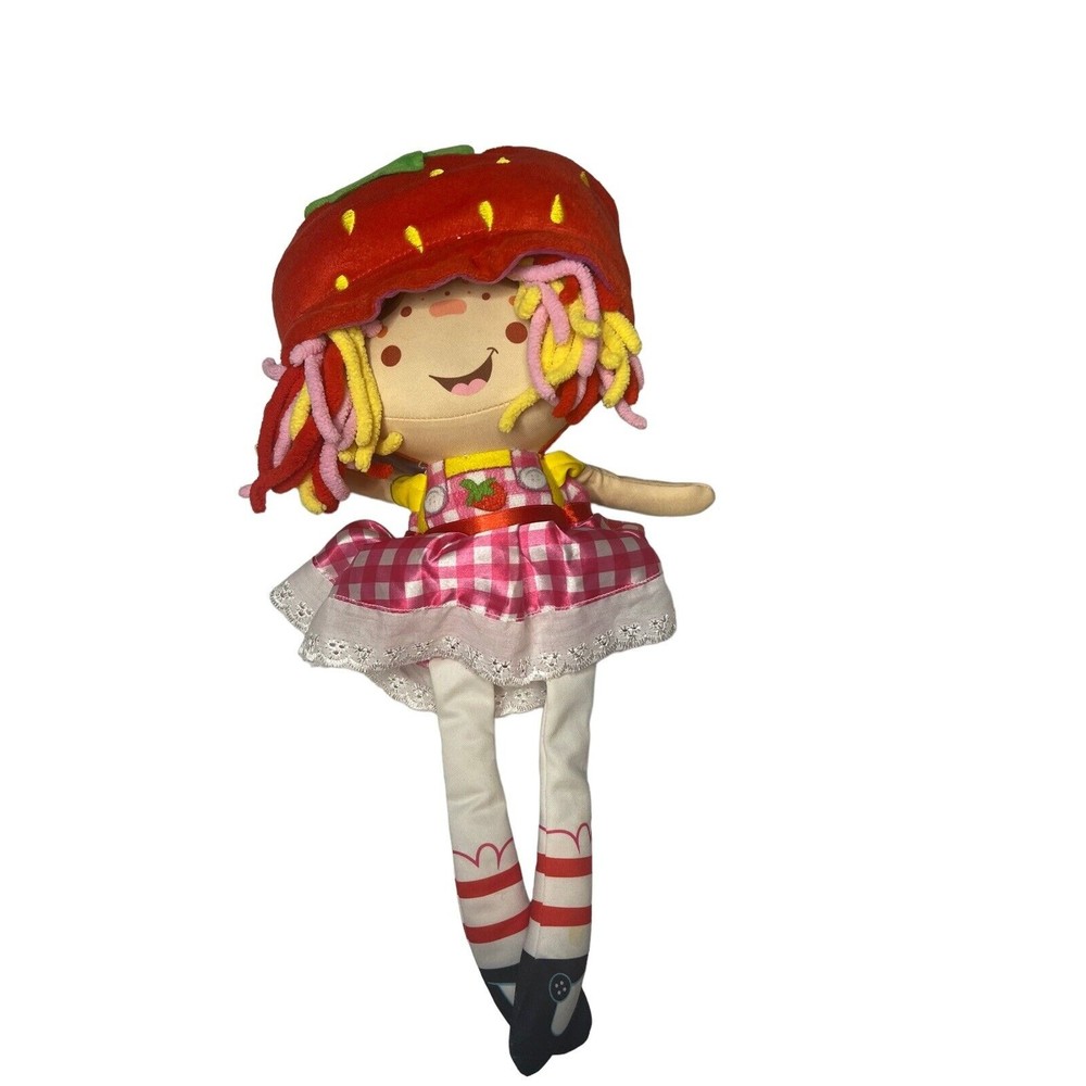Flip Zee Girls "Zana" Very Berry Stawberry Reversible Plush Doll Cuddly 2 In 1‎ - Picture 4 of 6